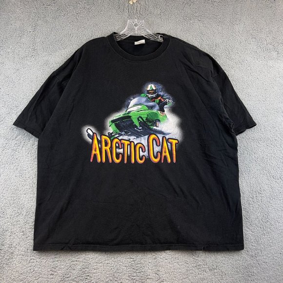 Vintage 90s Snowmobile Motorsport T shirt size 2XL - Picture 1 of 11